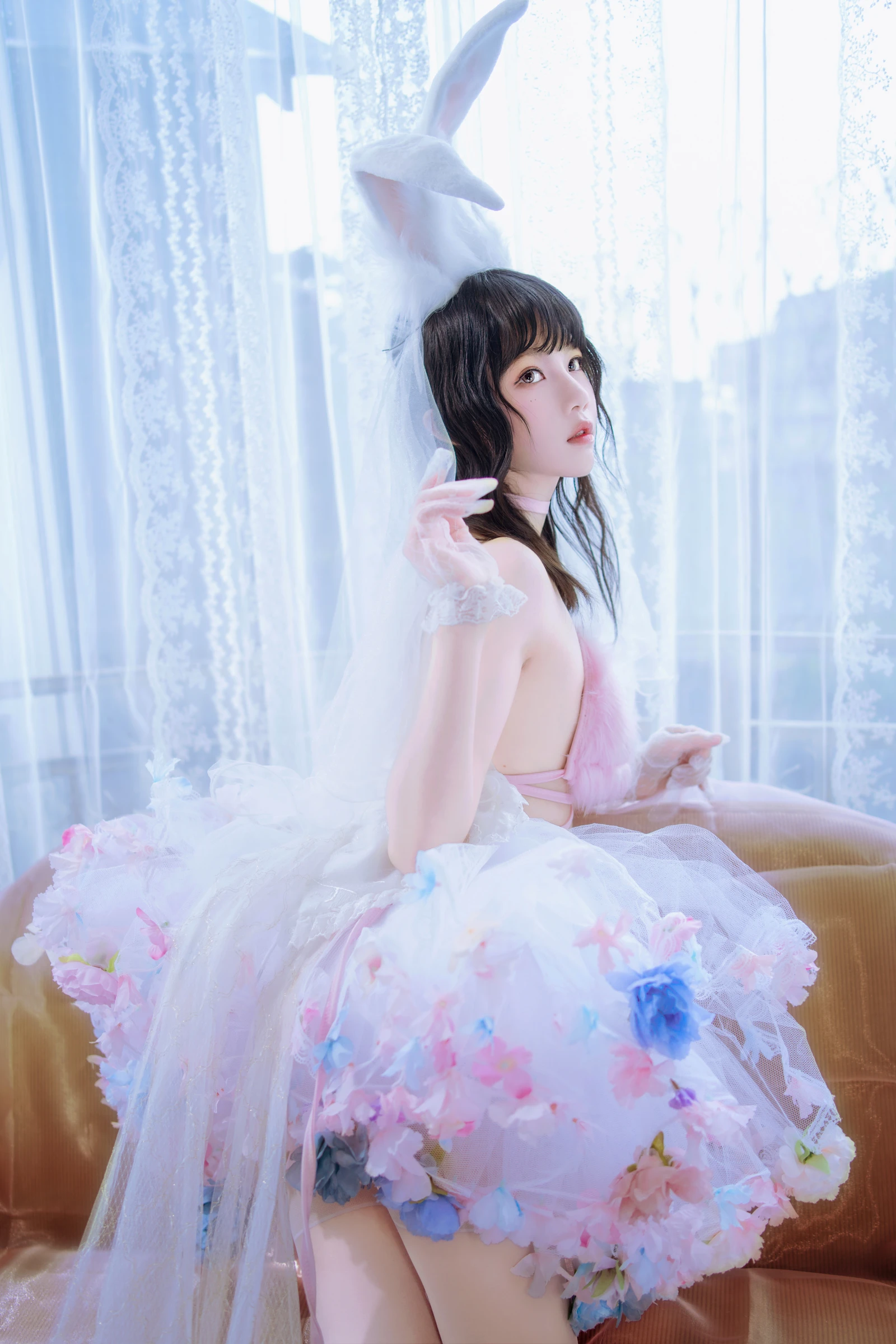 图片[5]-桜桃喵 花嫁兔 54P-COS世界